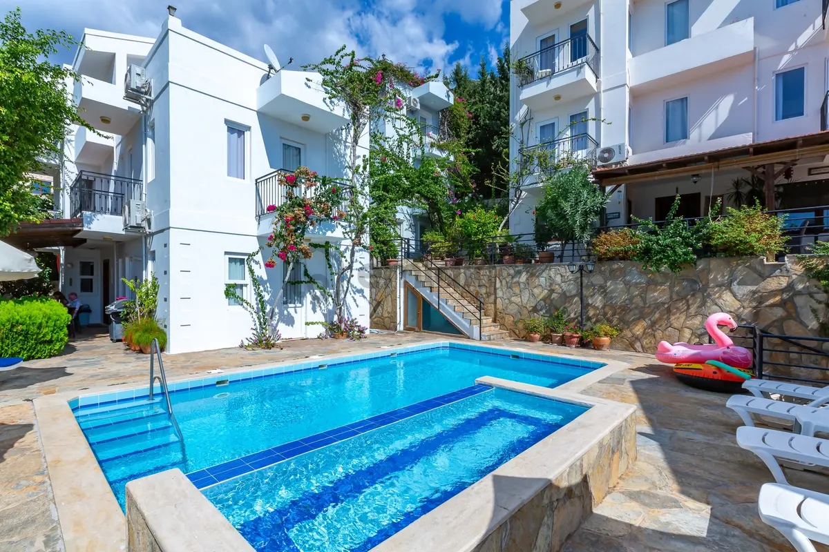 Kalkan Oldtown'da 4+1 Deniz Manzaralı Villa - 6