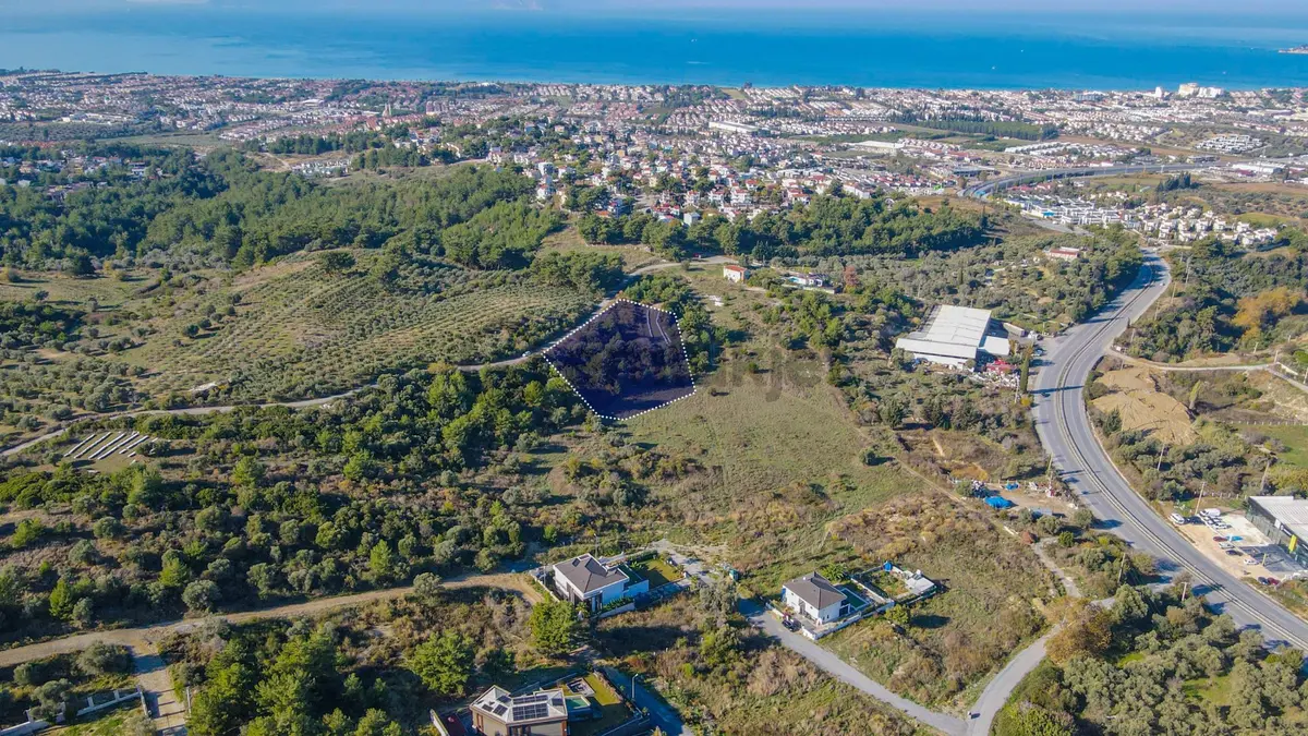 Kuşadası Soğucakta Villa İmarlı Arsa - 15