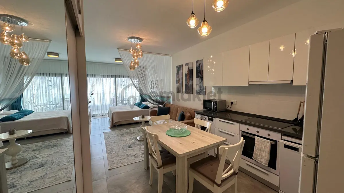 Caesar Resort Full Eşyalı Stüdyo | Vergiler Ödenmiş | Cam Balkon - 5