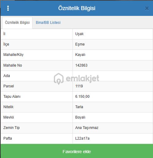 Uşak Eşme Kayalı Köyünde Satılık Tarla - 28