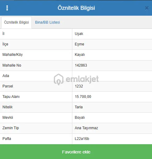 Uşak Eşme Kayalı Köyünde Satılık Tarla - 25