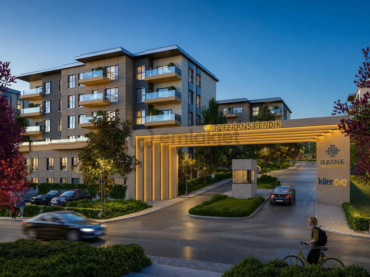 Yeni Projede Pendik Metrosu Yanında Satılık 3+1 Daire