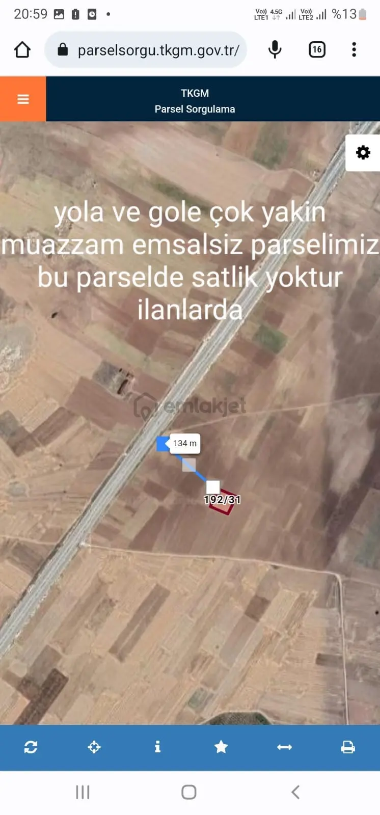 Burdur Karamanlı Mürseller Satılık Tarla No.20594 - 10