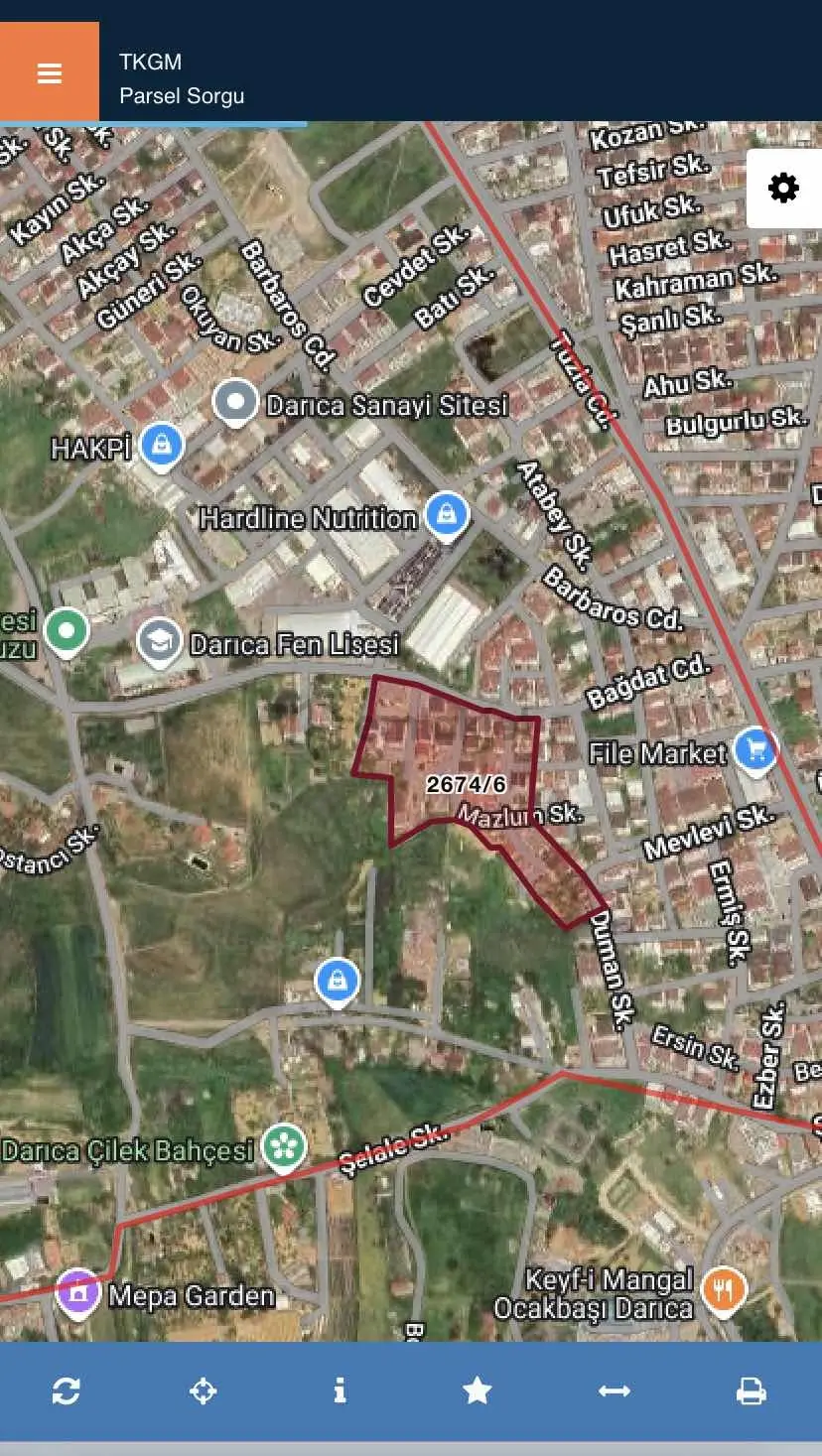 Darıca Fen Lisesi Dibi 960m2 Harika Arsa - 4