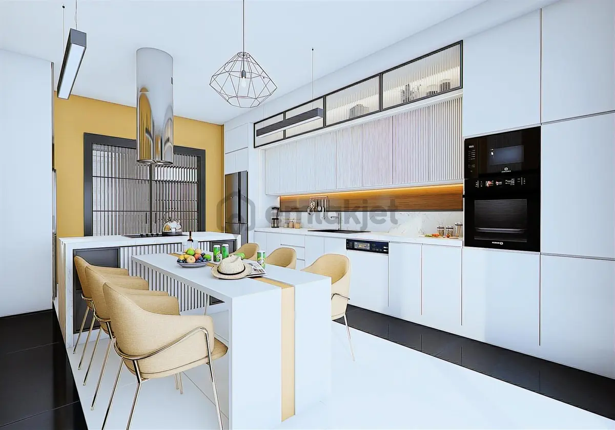 Tek Kat 1700 Metre Arsa İçinde Havuzlu Villa - 27