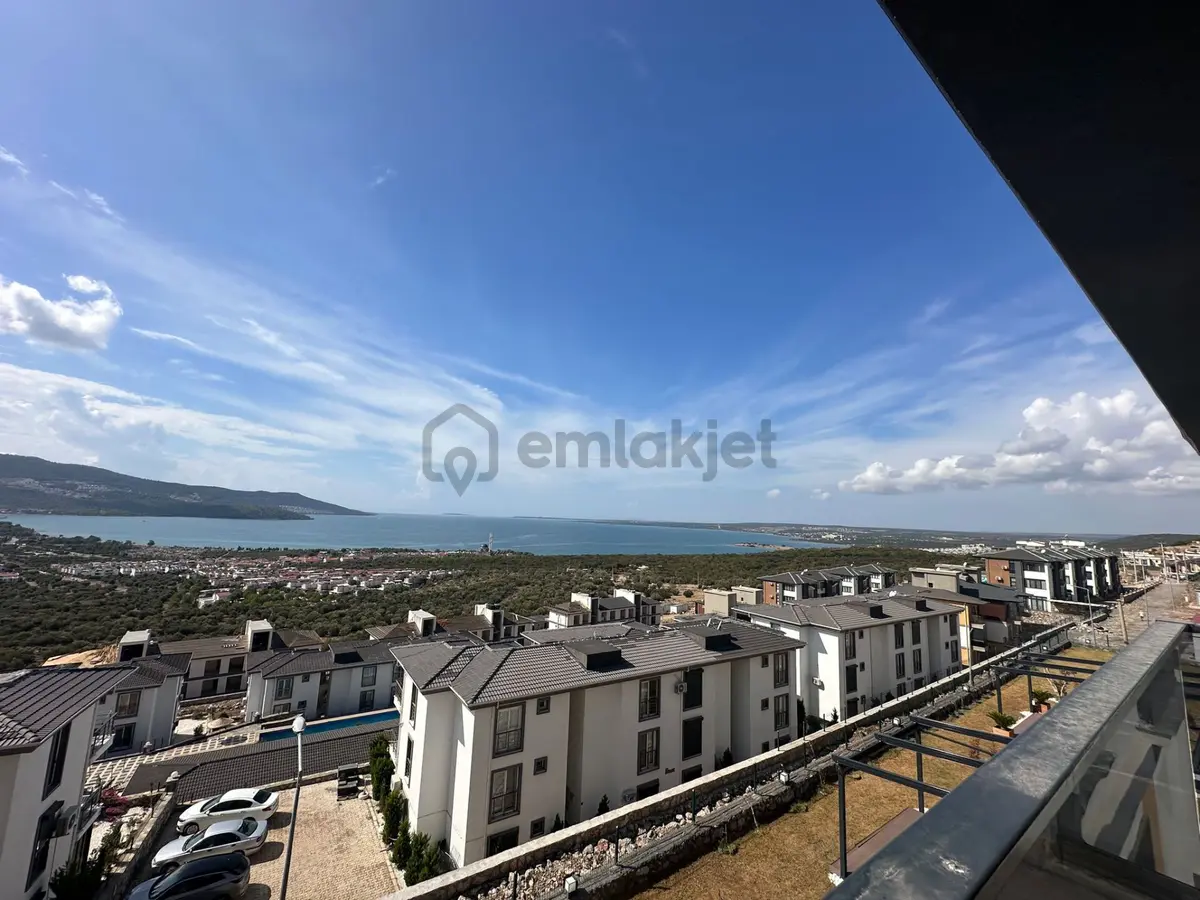 !! Fiyat Düştü !!havuzlu Site İçi Full Deniz Manzaralı 3+1 Daire