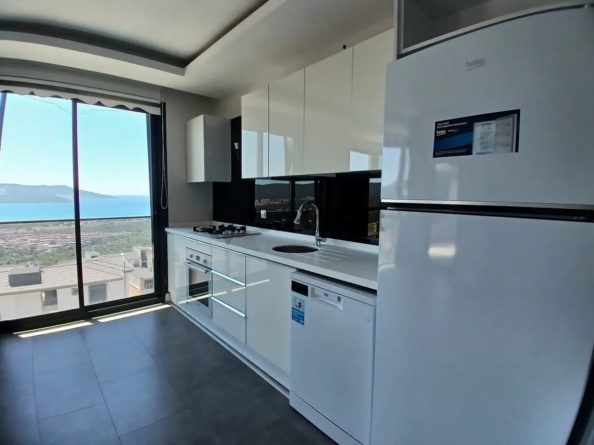!! Fiyat Düştü !!havuzlu Site İçi Full Deniz Manzaralı 3+1 Daire - 18