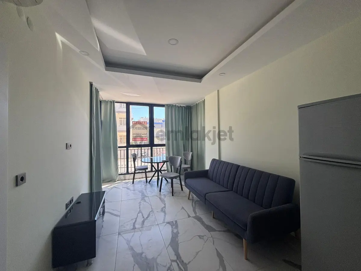 Side'de Havuzlu Eşyalı Kiralık Daire - 4