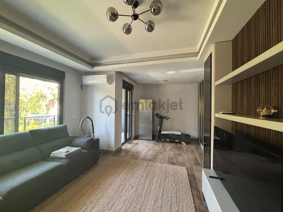 Side'de Havuzlu Eşyalı Kiralık 3+1 Daire - 27