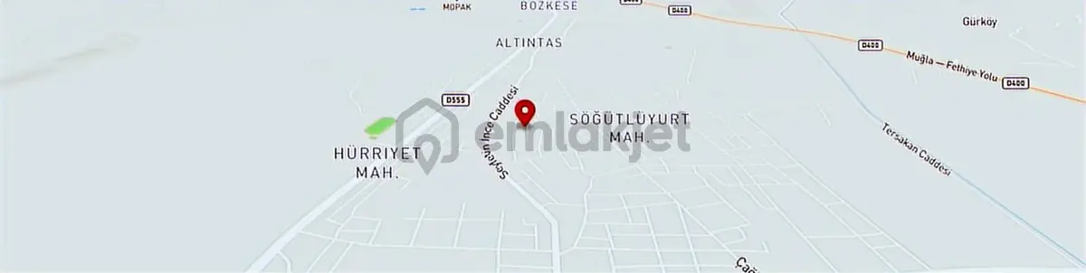 Yatırımlık! Dalaman Hürriyette 355 M² %30 İmarlı - 3