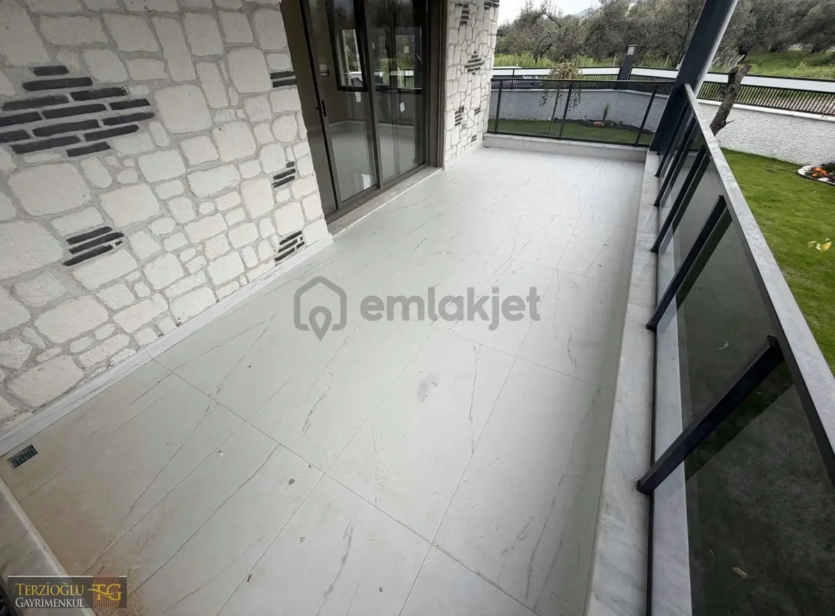 Terzioğlu'ndan Güre De Denize 600 Mt Muhteşem 4+1 Sıfır Villa - 19