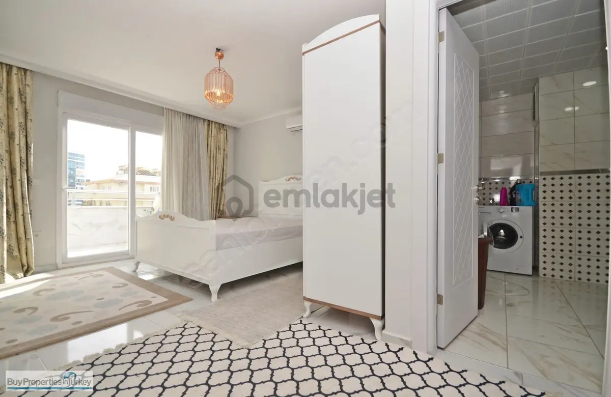 Mahmutlar'da Satılık 4+1 Eşyalı Dubleks Daire (denize Yakın) - 28