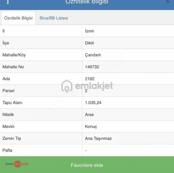 Çandarlı Bimeyko Denize 90 Metre 355m2 Hisseli Arsa - 4