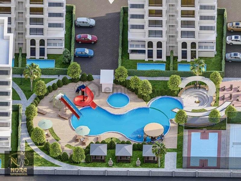 Nora'dan Bağımsız Mutfak Lüks Sitede Satılık 2+1 - 25