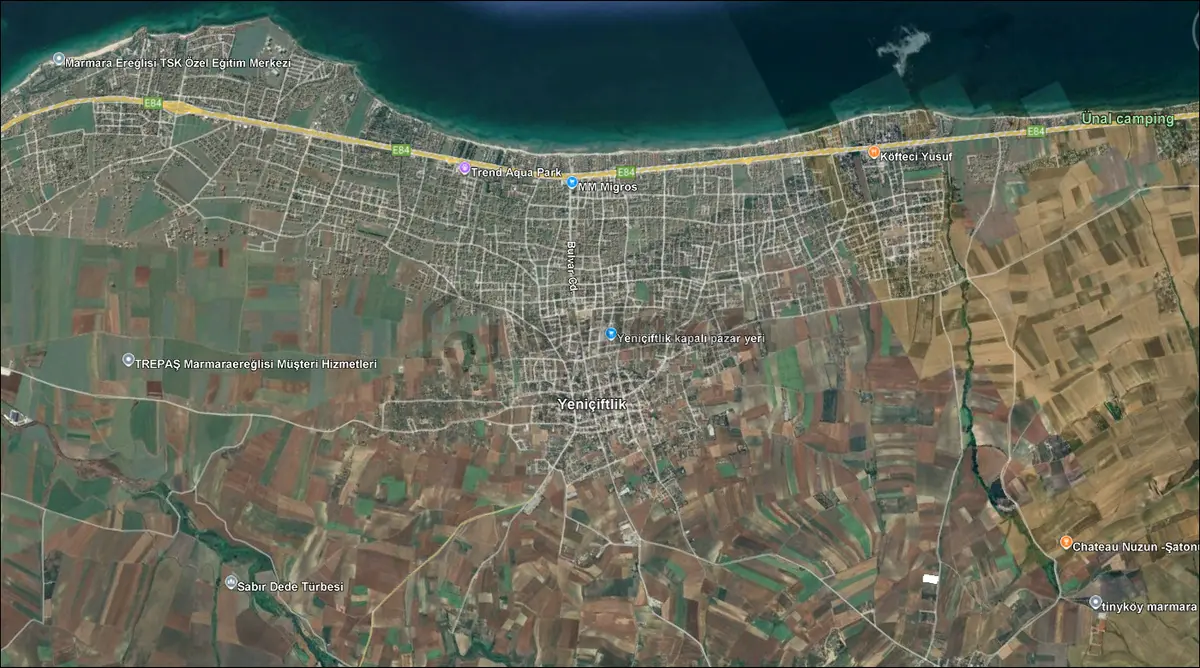 Çeşmeli'de Deniz Manzaralı 8821 M² Satılık Tarla - 3