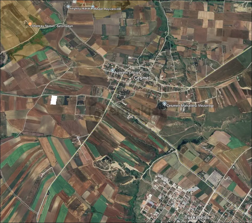 Çeşmeli'de Deniz Manzaralı 8821 M² Satılık Tarla - 10