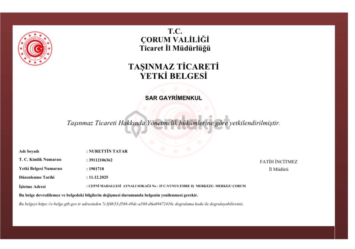 Mecitözü Figani Köyünde Satılık Tarla - 5