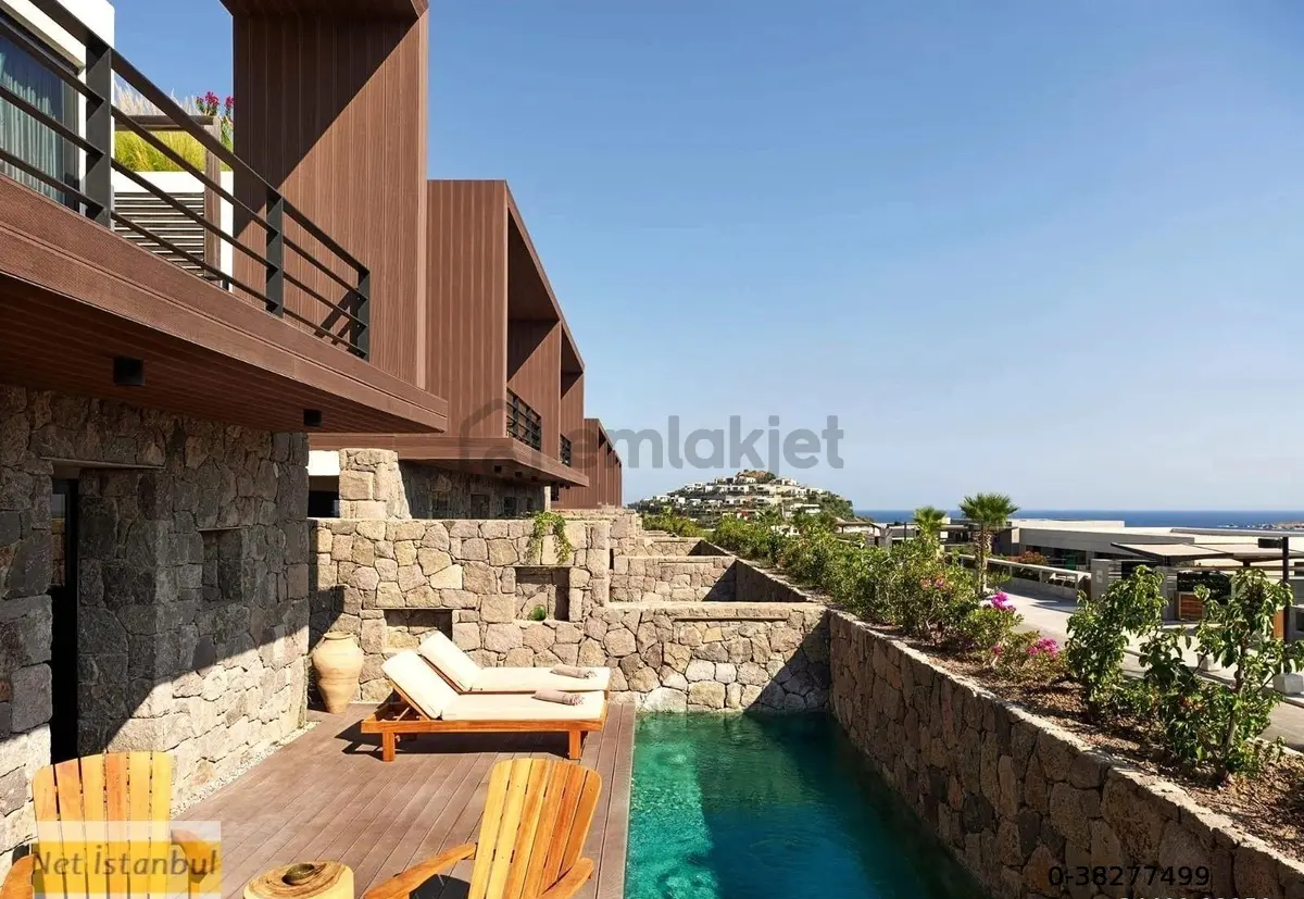 Yalıkavak Bodrum Bodrum Evlerinde 3+1 Kiralık Rezidans - 3
