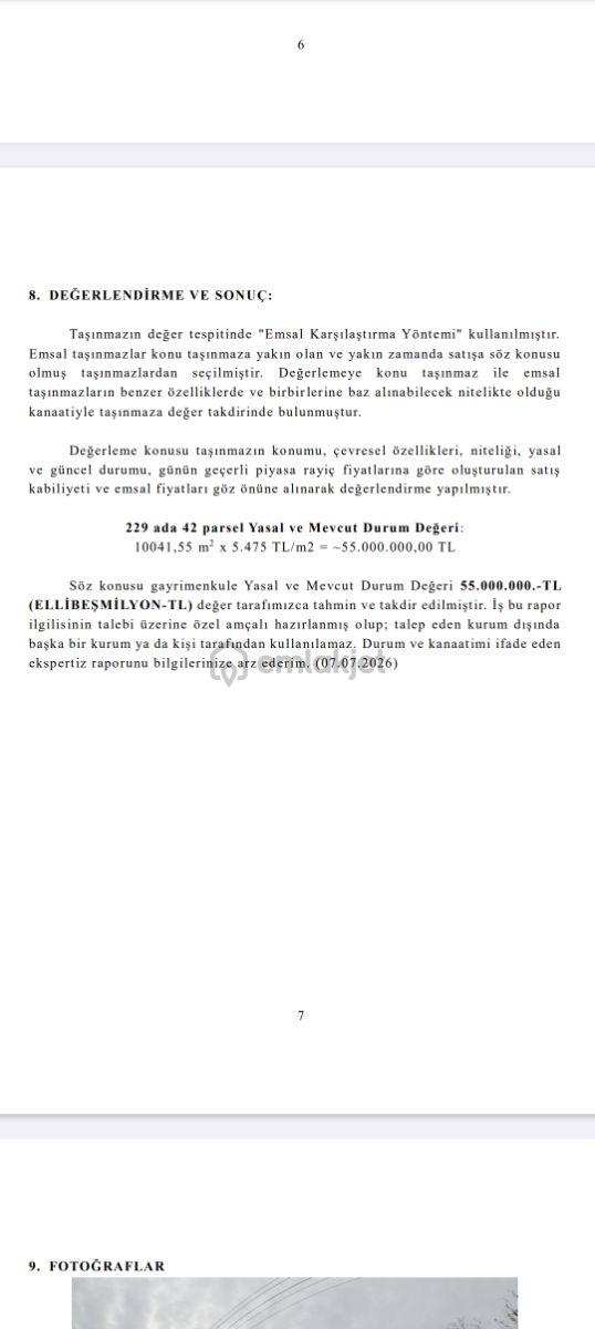 Devlet Karayoluna Sıfır Köy Yerleşim Alan İçerisinde Olan Arsa - 8