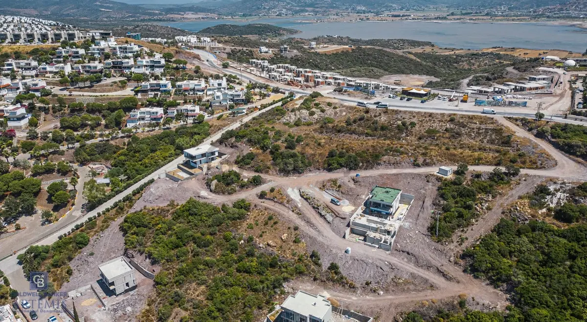 Milas Adabükü Deniz Manzaralı Satılık İmarlı Arsa - 15