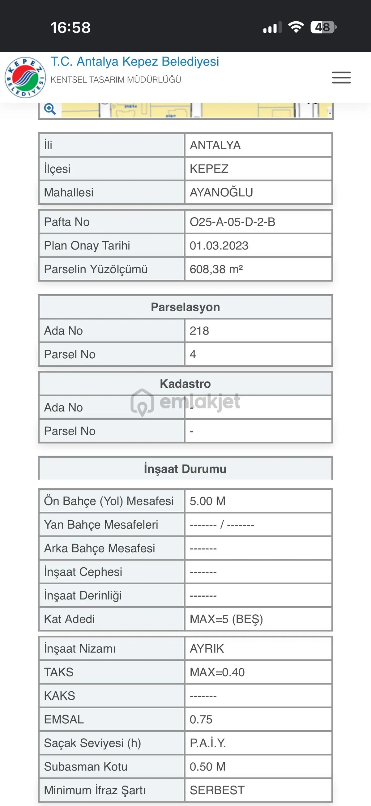 Kepez Ayanoğlu’nda Müstakil Binalı Satılık Arsa - 3