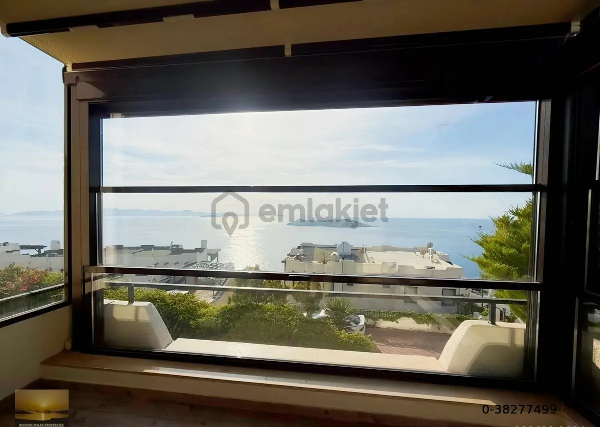 Bodrumda Satılık Villa Muhteşem Deniz Ve Günbatımı Manzaralı Ev - 4