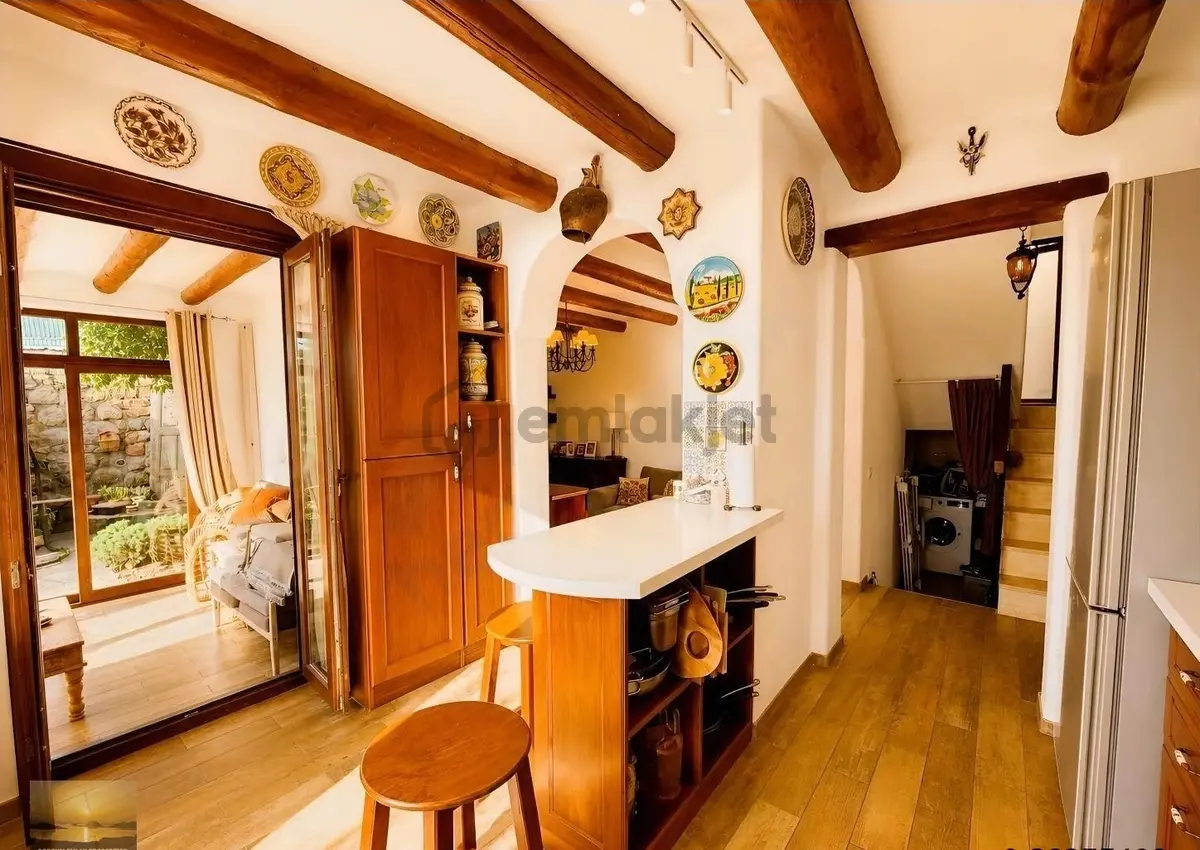 Bodrumda Satılık Villa Muhteşem Deniz Ve Günbatımı Manzaralı Ev - 13