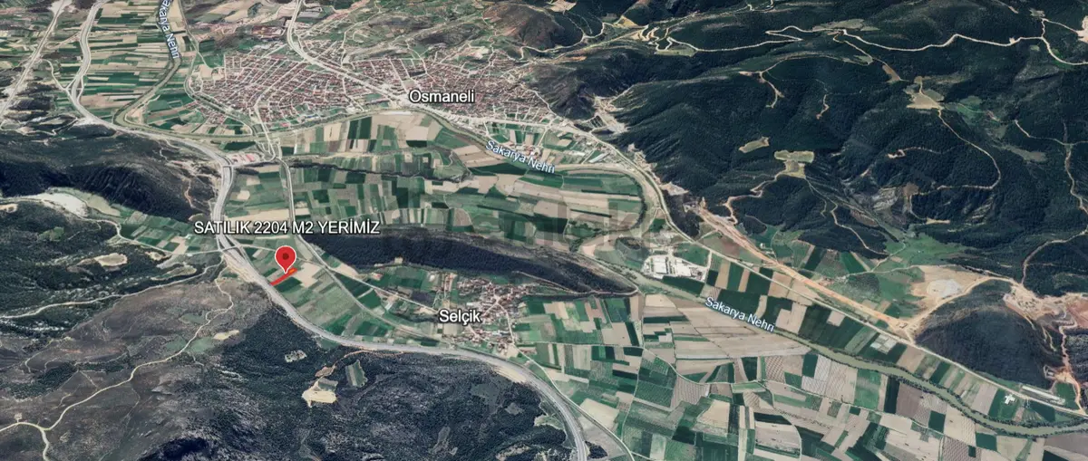 F.akboga İnşaattan Osmaneli Selçikte Satılık Bahçe 2204 M2 - 13
