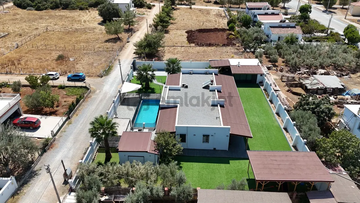 Didimde 1400m2 Arsa İçerisinde Müstakil Villa - 3