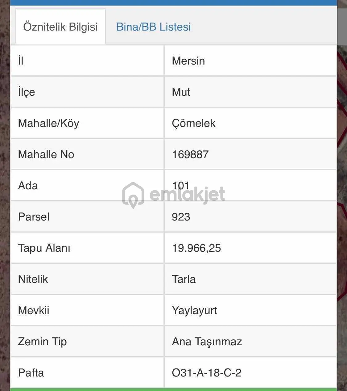 Mersin Mut Çömelek Mahallesinde 20 Dönüm Satılık Tarla - 3