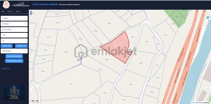 Vyg'den Ortahisar Kutlugün Mahallesinde 2456 M2 Arsa - 4