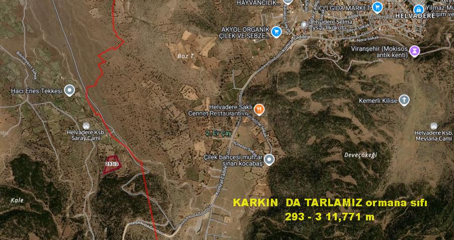 Karkında Satılık 11,771 Dönüm Tarla - 4