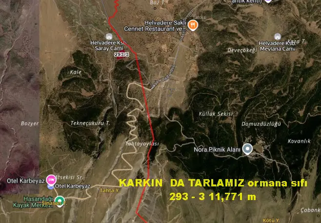 Karkında Satılık 11,771 Dönüm Tarla - 5