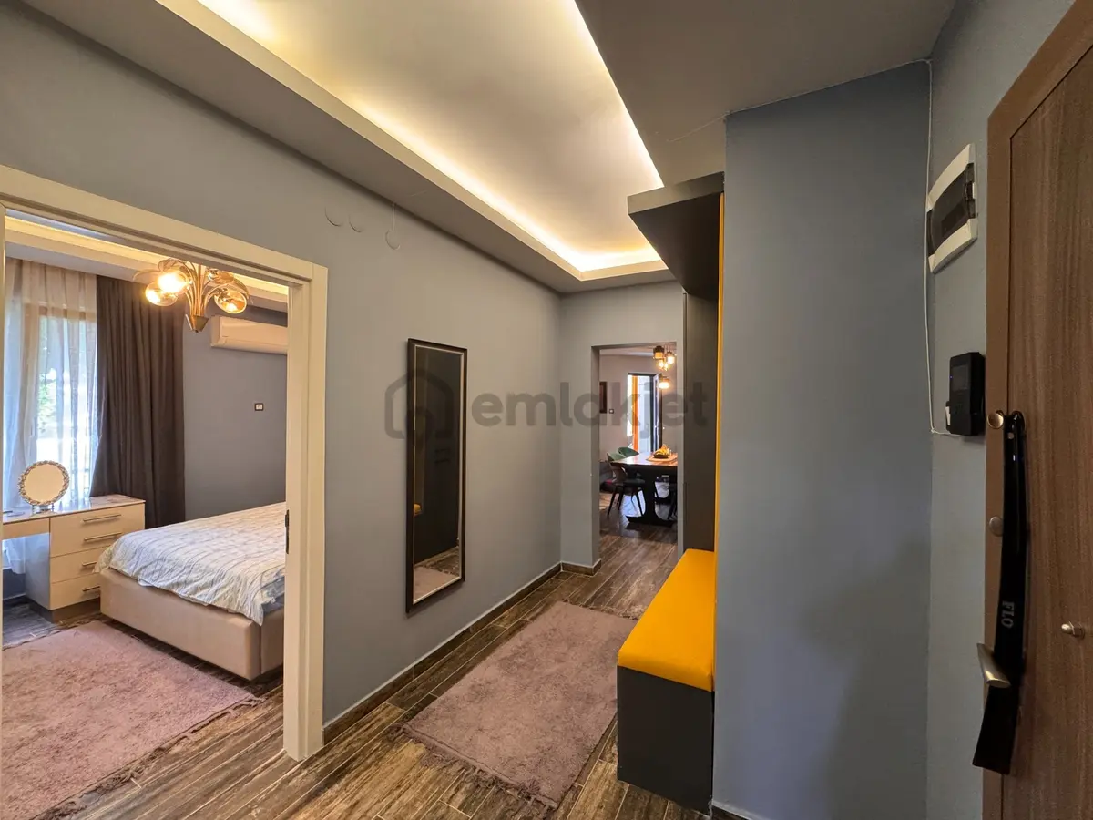 Çağlayan'da Full Eşyalı Şık Bahçe Kullanımlı 2+1 - 4