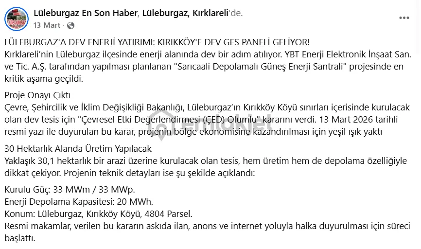 Kırıkköy Merkezinde 7 Dönüm Yatırımlık Tarla - 16