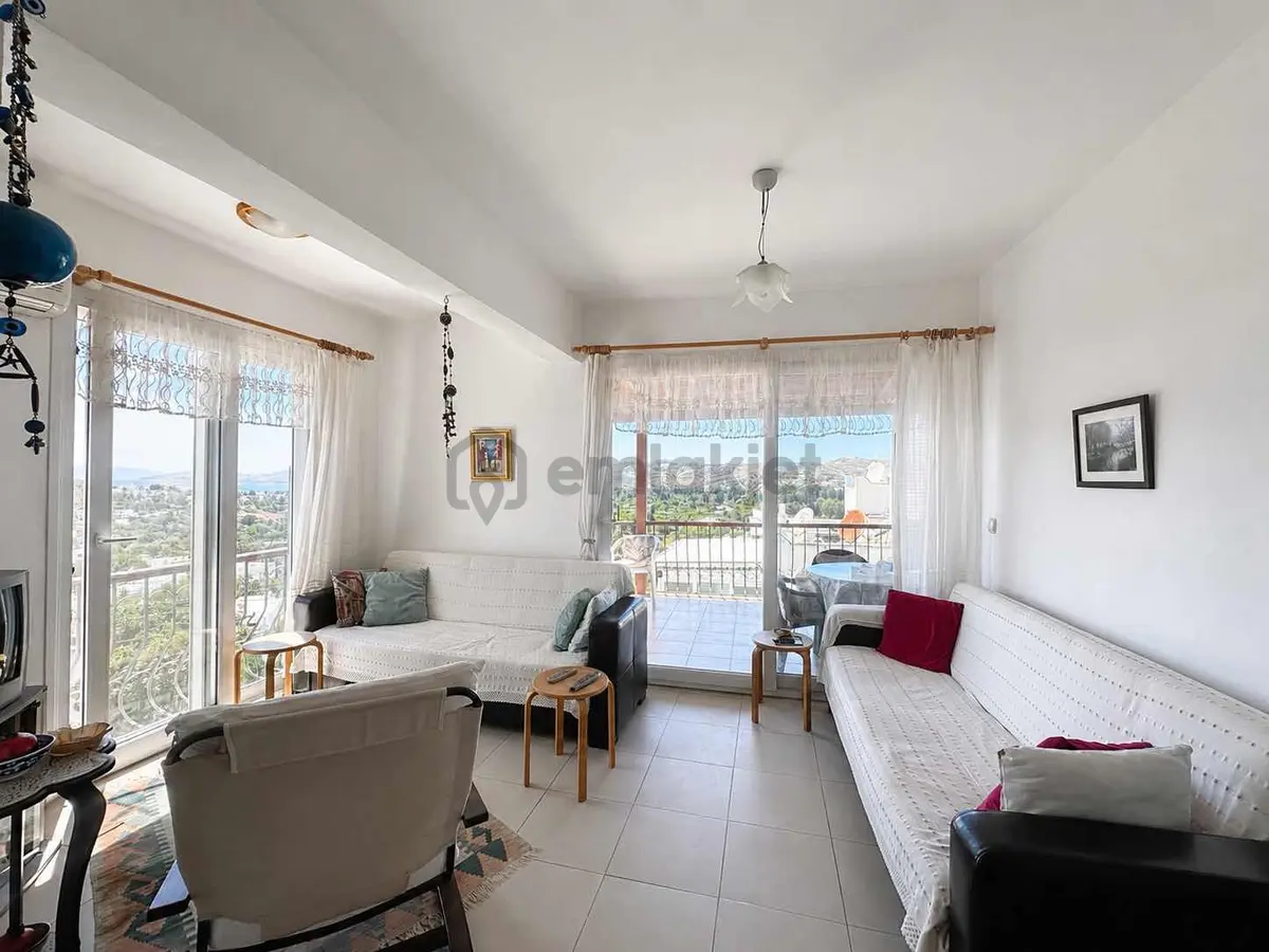 Bodrum Bitez De Satılık Deniz Manzaralı 1+1 Daire - 23