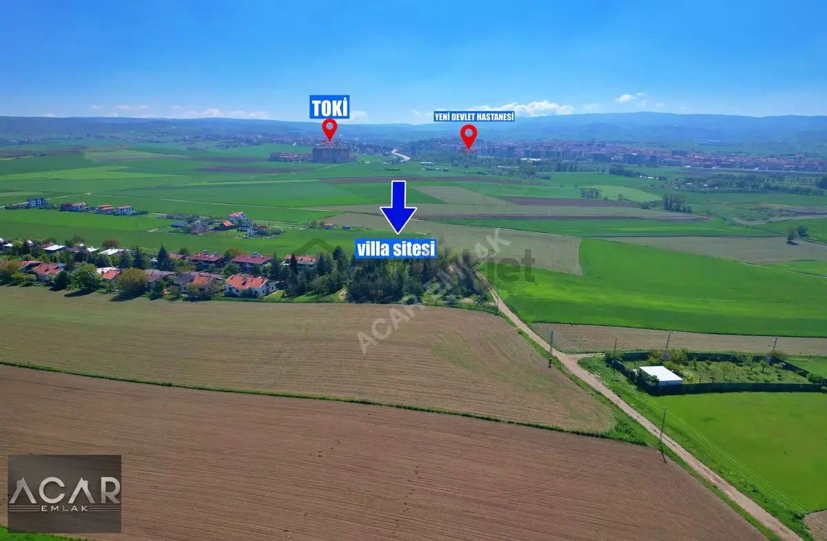 *acar Emlak * 525m2 Tek Tapu Büğdüz Bağlar Mevkinde İmarlı Arsa - 4