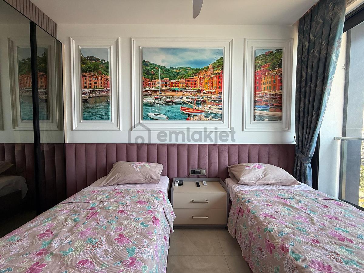 Alanya Mahmutlar'da Denize Sıfır Sitede 2+1 Eşyalı Daire - 29
