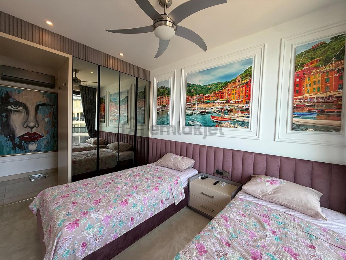 Alanya Mahmutlar'da Denize Sıfır Sitede 2+1 Eşyalı Daire - 28