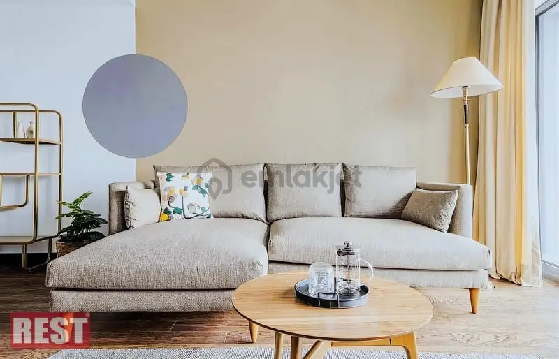 Rotana Rezidansda Balkonlu Kiralık - 9