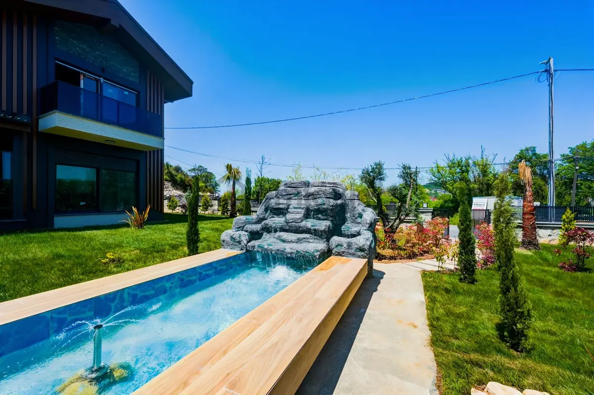 Şile İmren Loft Evlerinde 4+1 Modern Mimari Satılık Villa - 32