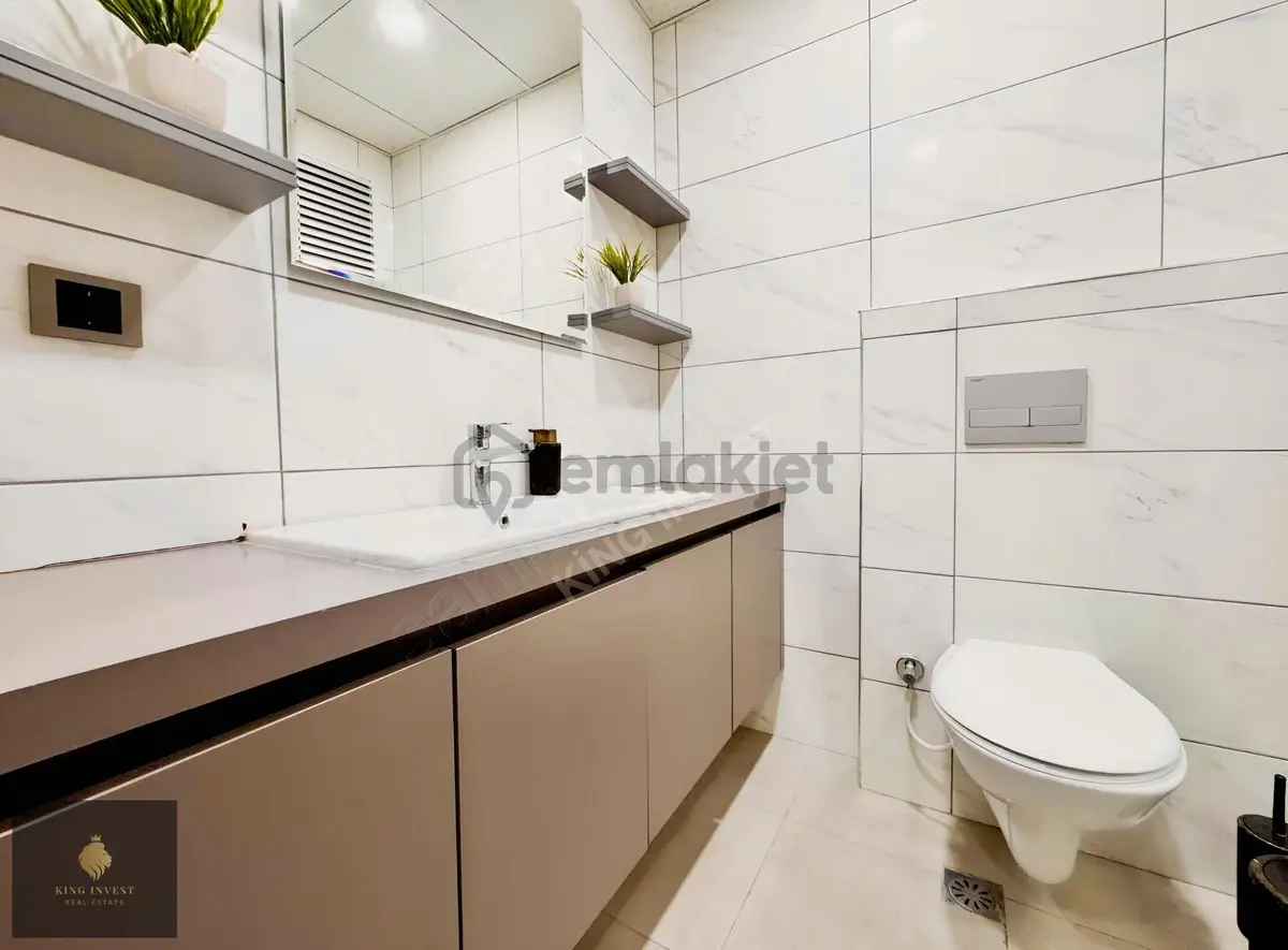 King'den Lüks Site İçinde Full Eşyalı 1+1 Daire - 7