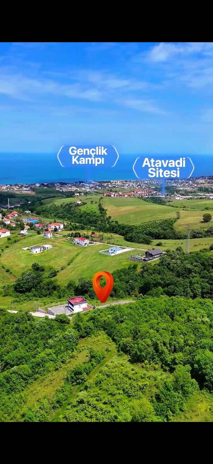 Dereköy'de Full Deniz Manzaralı, Köşe Başında 2 Kat İmarlı Arsa! - 20