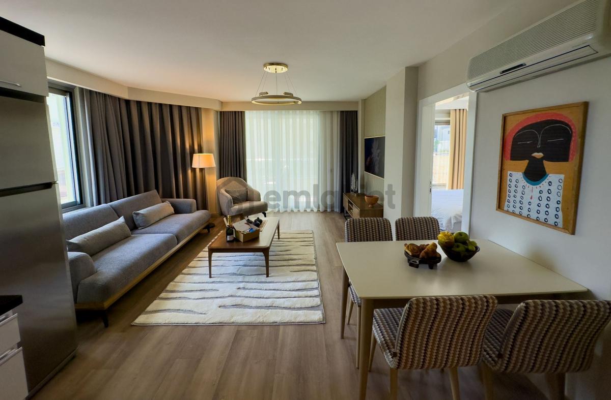 Alanya Obagölde 2+1 Denize 100 Metre, Mobilyalı Satılık Daire - 5