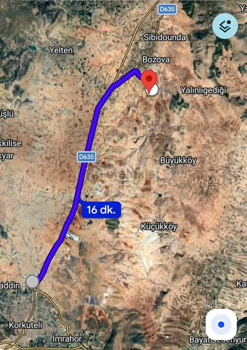 Korkuteli Bozova Da 19.000 M2 İmara 220 Mt - 9