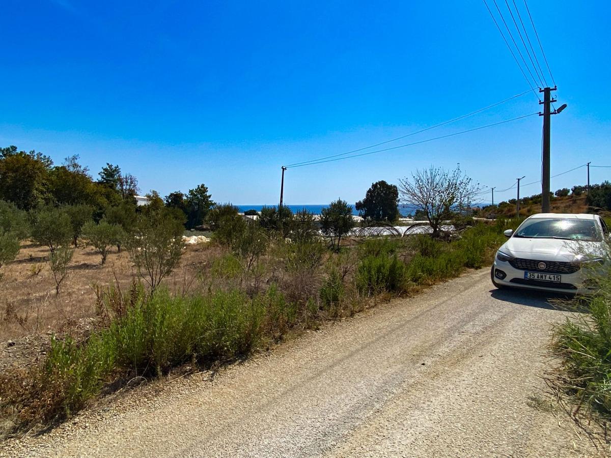 Mersin Anamur Deniz Manzaralı Satılık Parsel - 12
