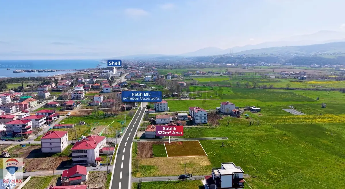 Hüseyin Boylu'dan Dereköy'de Denize 300 Metre Mesafede Arsa - 12