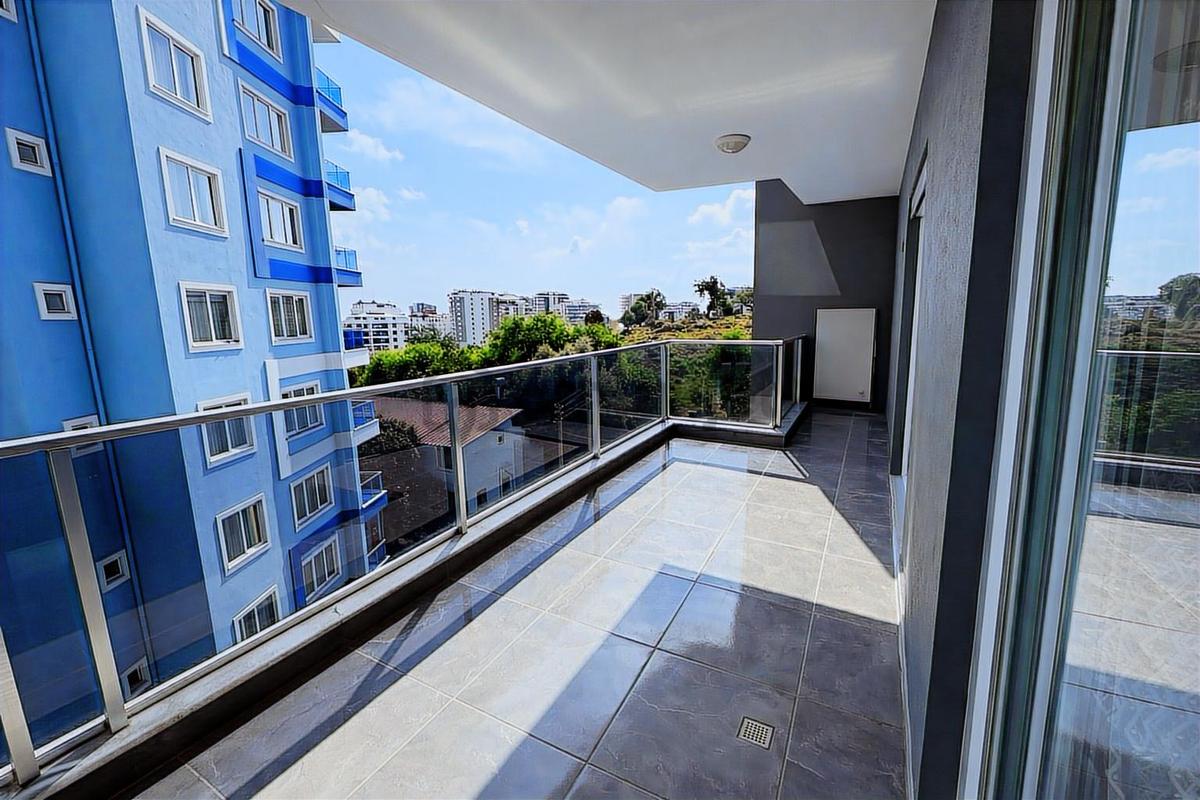 Mahmutlarda Yeni Binada Sıfır Eşyalı Ayrı Mutfak Dev Balkon - 20