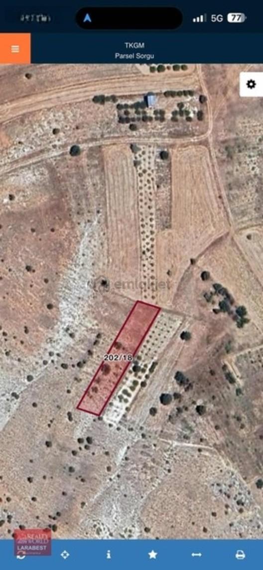 Korkuteli Simandır 1.706 M² Satılık Tarla, 202/18 - 2