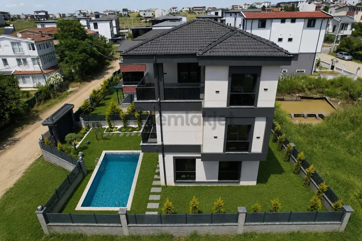 [kassel Yapı] Deniz Manzaralı - Havuzlu - 4+1 Müstakil Villa - 3